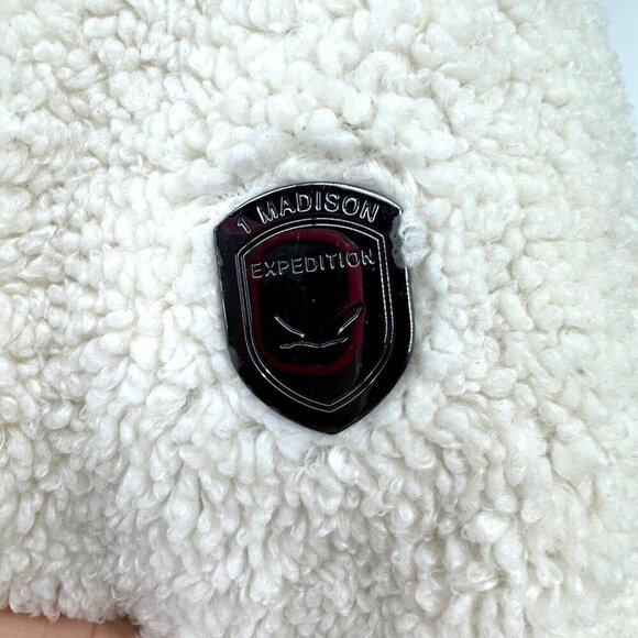 1 Madison Expedition Women's Knit Coat Jacket, Off White Size Large - Picture 4 of 13